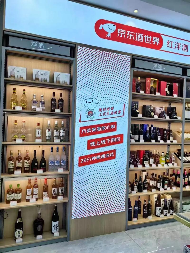 通榆京東酒世界,位置在御翠園東門市5581號,六館一中心西面